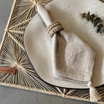 Mushroom Cloth Napkins - Set of 6 - EVAMAIA
