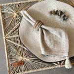 Mushroom Cloth Napkins - Set of 6 - EVAMAIA