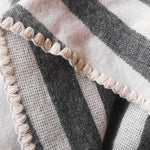 Close up of grey natura poncho
