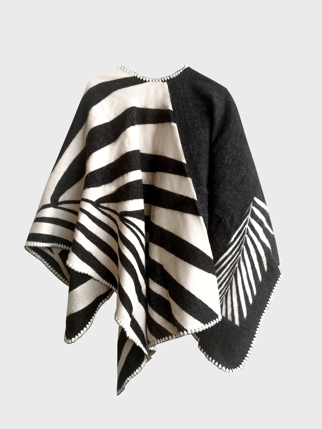 Back of the Natura Poncho. You can see the reversed side of the poncho
