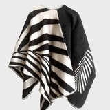 Back of the Natura Poncho. You can see the reversed side of the poncho