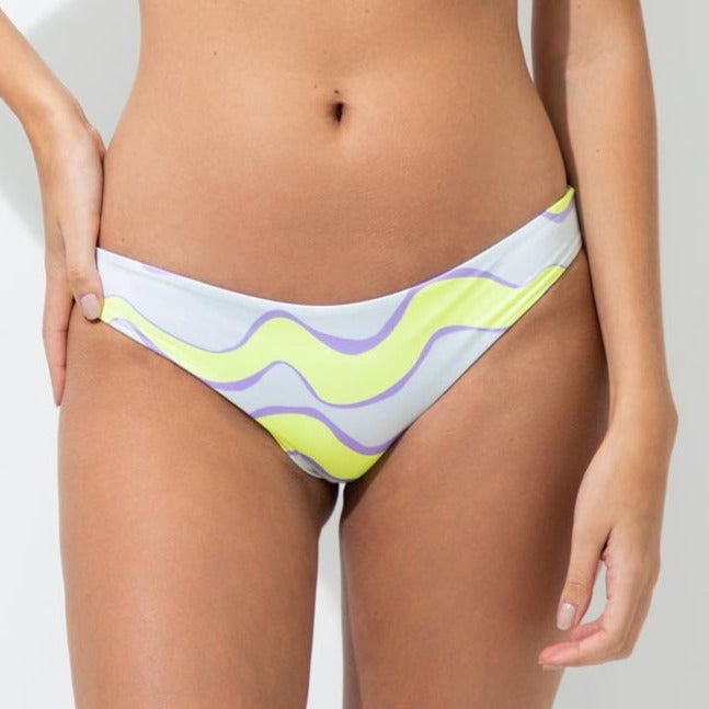 Neon Waves Bikini Bottom - EVAMAIA