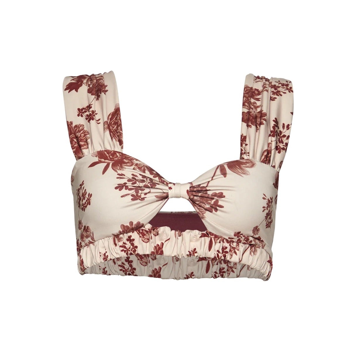 Nuez de Macadamia Bikini Top - EVAMAIA