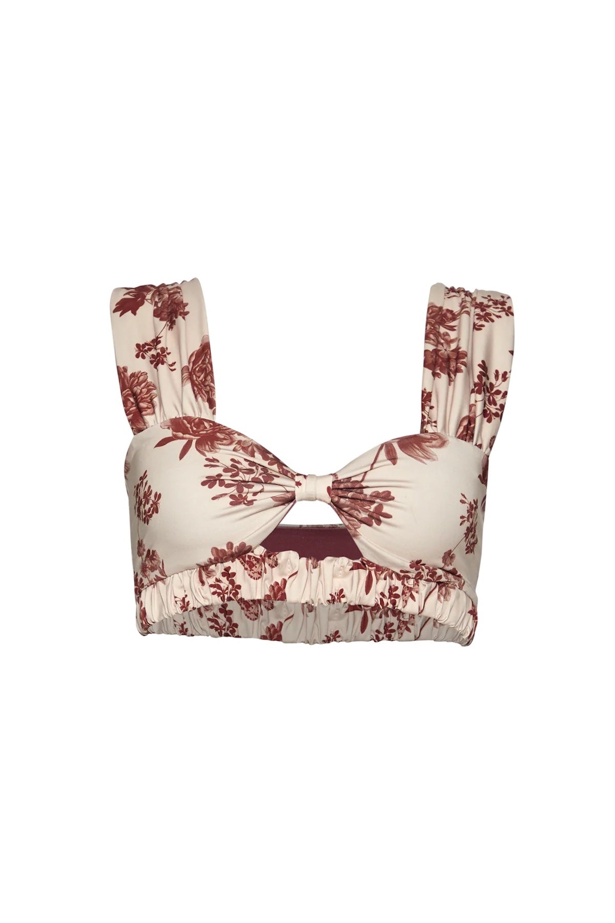 Nuez de Macadamia Bikini Top - EVAMAIA