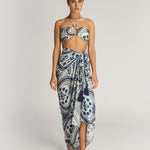 One Size Sarong with Tassels - EVAMAIA