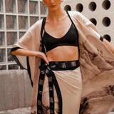 Osaka Wrap Dress - EVAMAIA