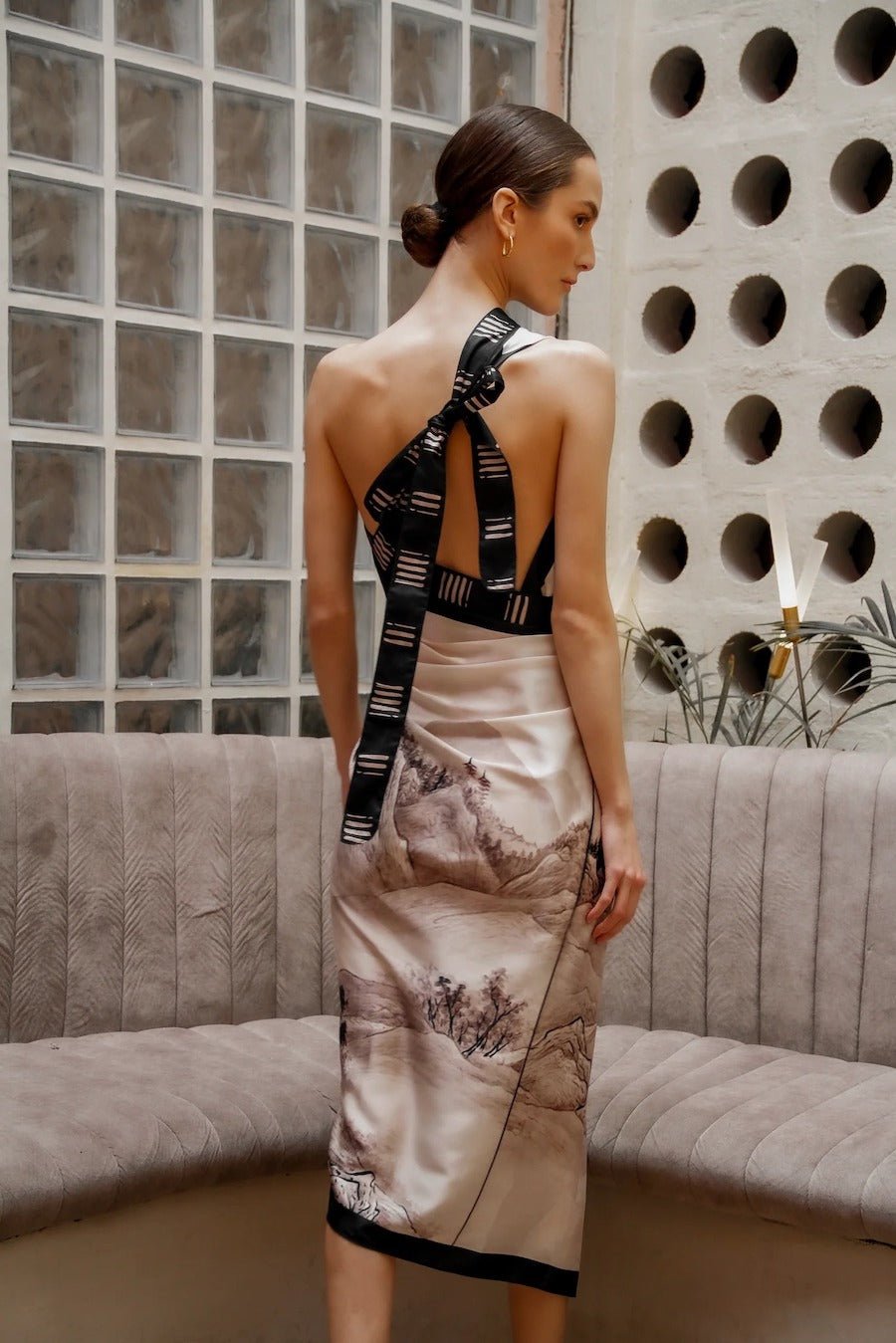 Osaka Wrap Dress - EVAMAIA