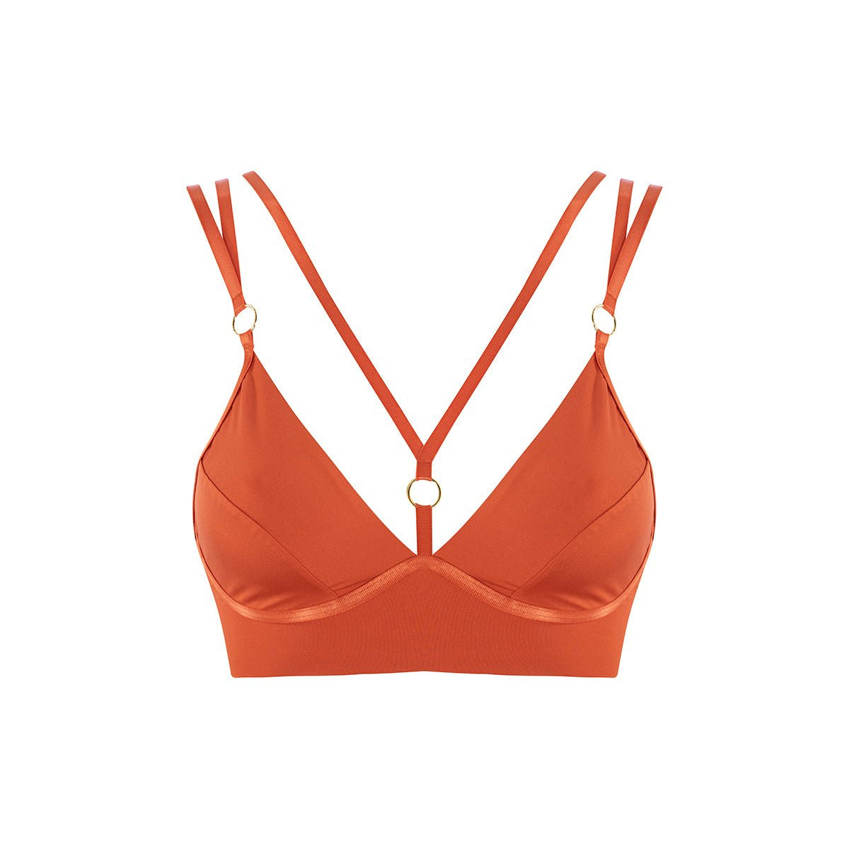 Pantera Bra in Terra Cotta - EVAMAIA