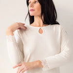 Pima Cotton Elegance Gown - EVAMAIA