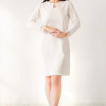 Pima Cotton Elegance Gown - EVAMAIA