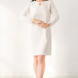 Pima Cotton Elegance Gown - EVAMAIA