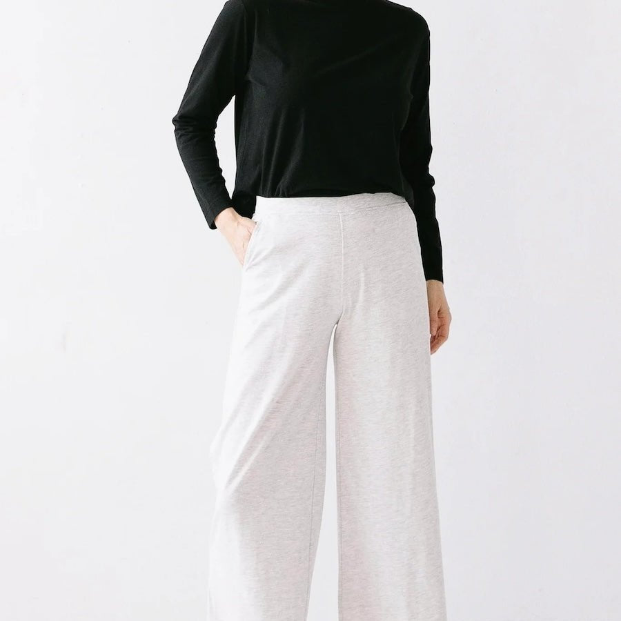 Pima Cotton Long Sleeve Tee - EVAMAIA