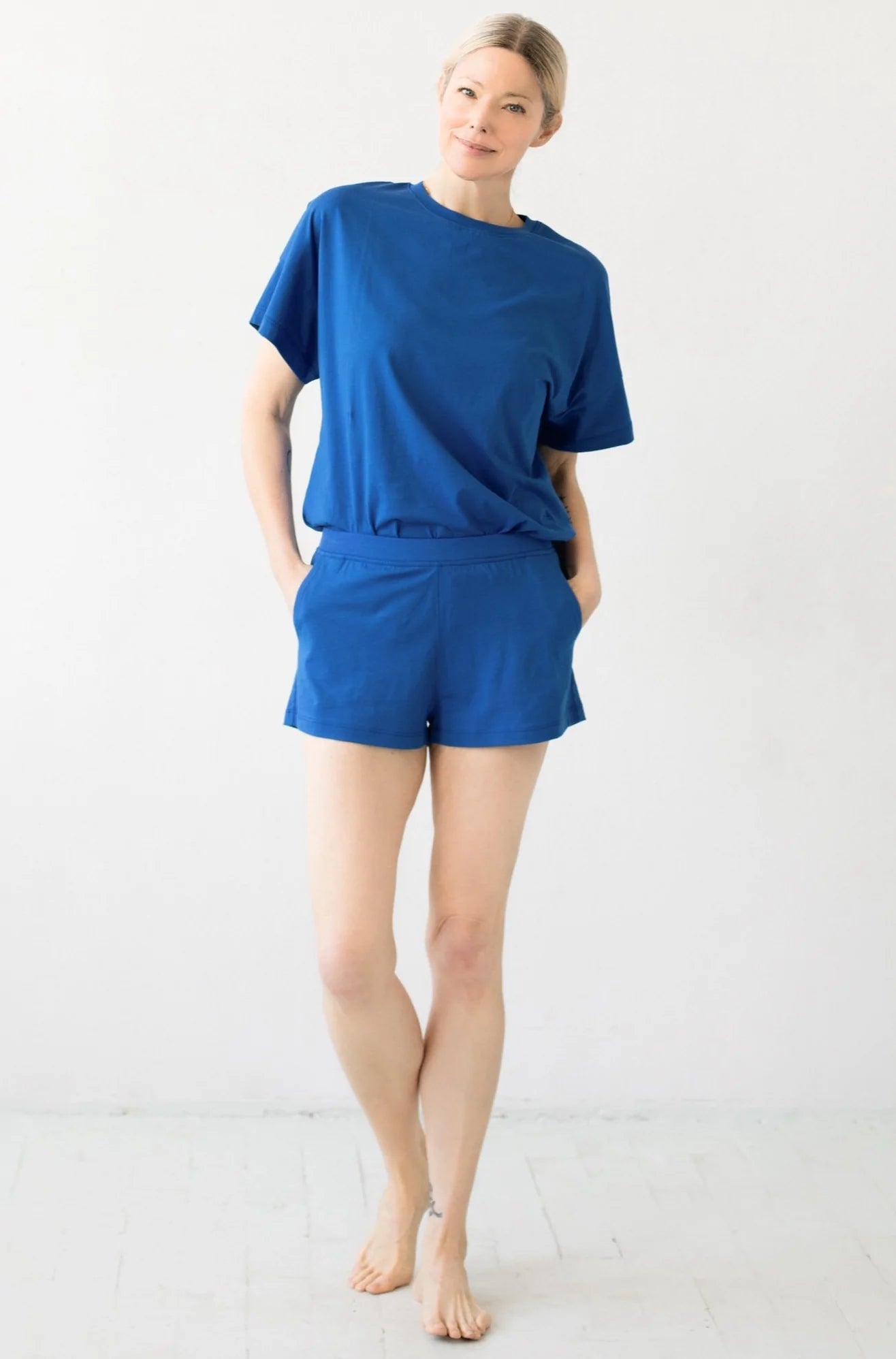 Pima Cotton Shorties - EVAMAIA