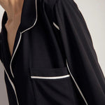 Piped PJ Pant Set - EVAMAIA
