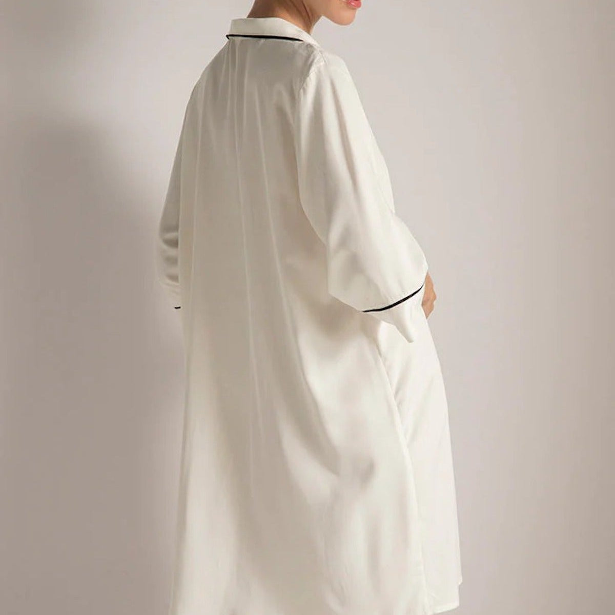 Piped PJ Shirt - EVAMAIA