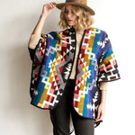 Red Etnico Poncho - EVAMAIA