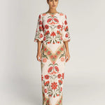 Renata Linen Maxi Dress - EVAMAIA