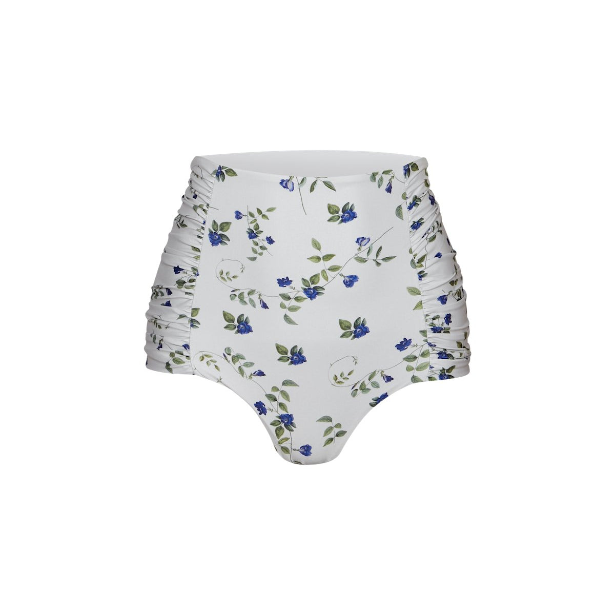 Rosal Bikini Bottom with Ruched Sides - EVAMAIA