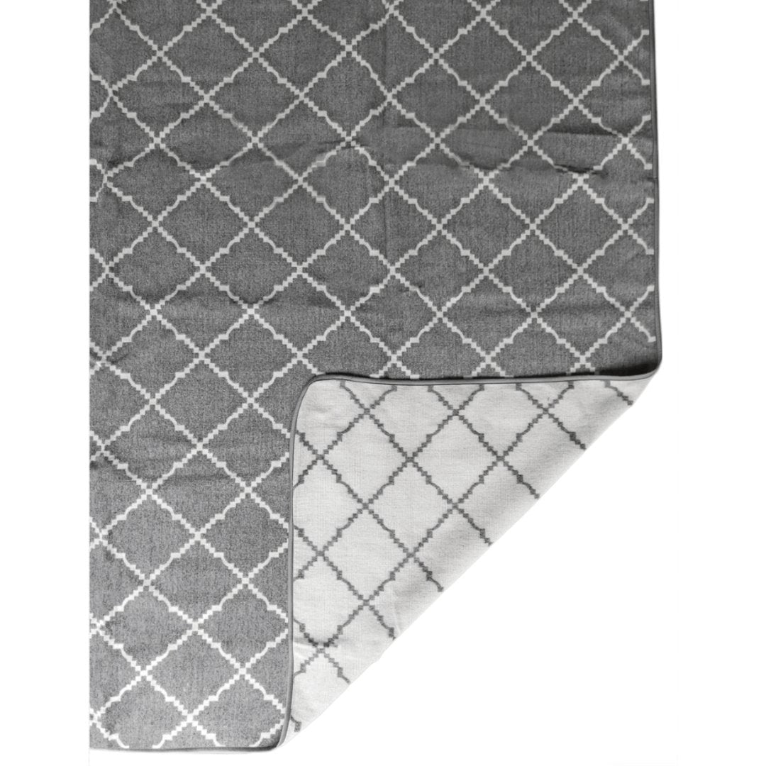 Royal Reversible Throw Blanket - EVAMAIA