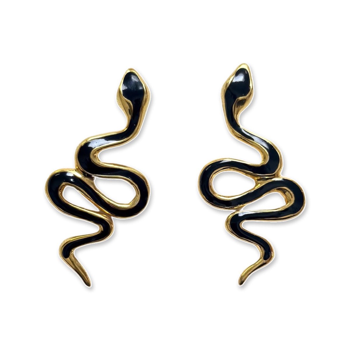 Serpiente Earrings - EVAMAIA