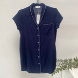 Shawl Collar Boyfriend Shirt in Lino - EVAMAIA