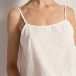 Shorts PJ Set with Embroidery Detail - EVAMAIA