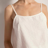 Shorts PJ Set with Embroidery Detail - EVAMAIA