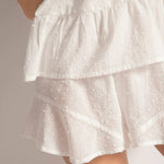 Shorts PJ Set with Embroidery Detail - EVAMAIA