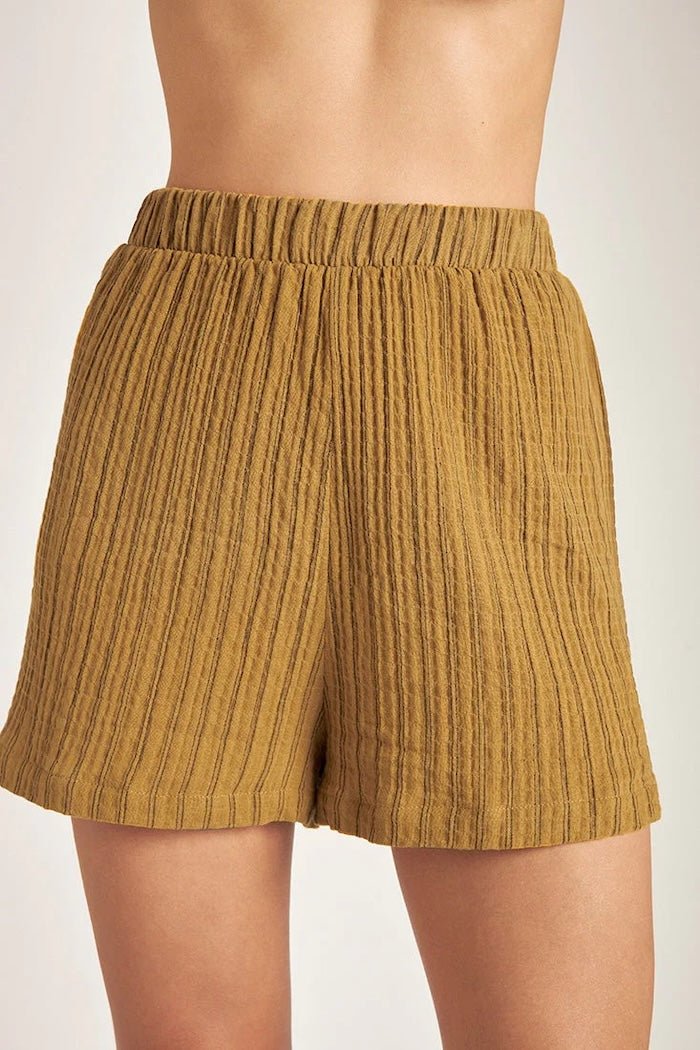 Soft Cotton Shorts - EVAMAIA