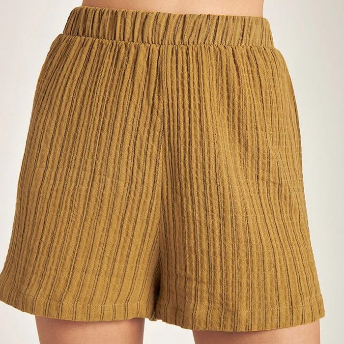 Soft Cotton Shorts - EVAMAIA