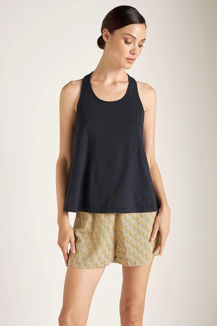 Soft Cotton Tank Top - EVAMAIA