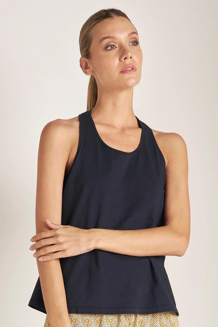 Soft Cotton Tank Top - EVAMAIA