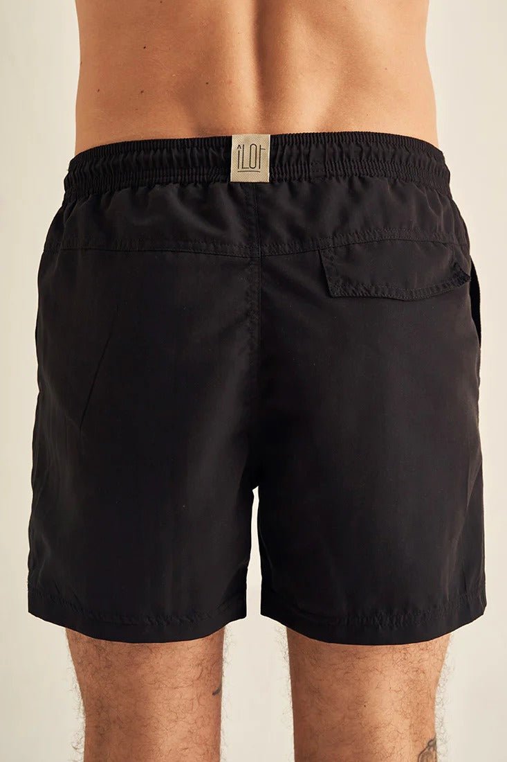 Solid Swim Trunks for Men - Short Length - EVAMAIA
