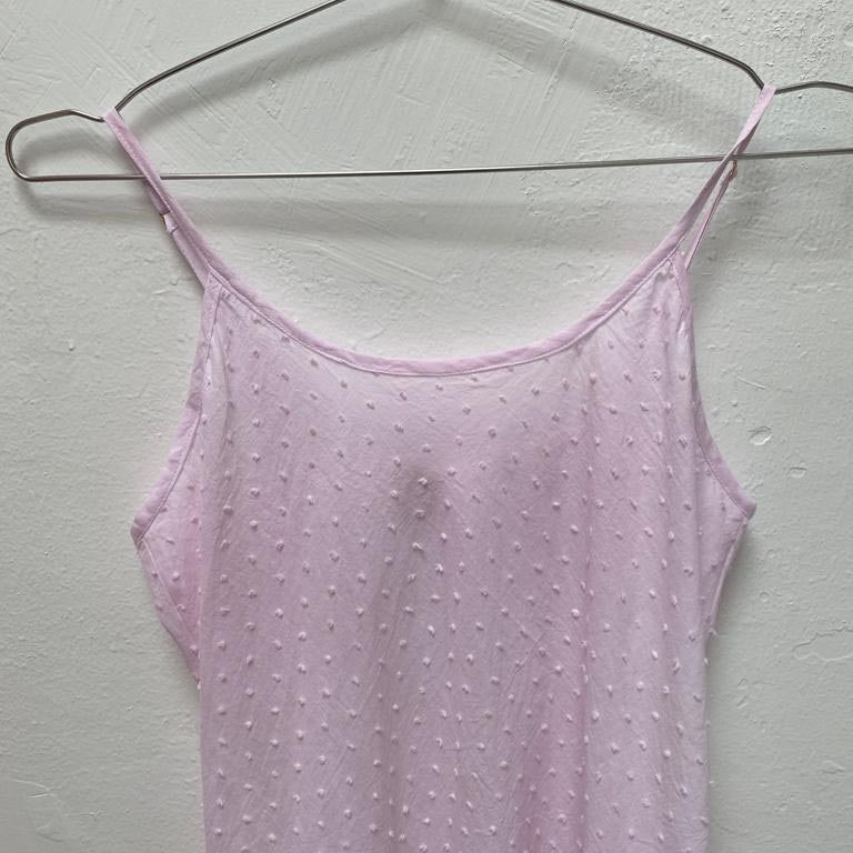 Swiss Dot Camisole with Shorties - EVAMAIA