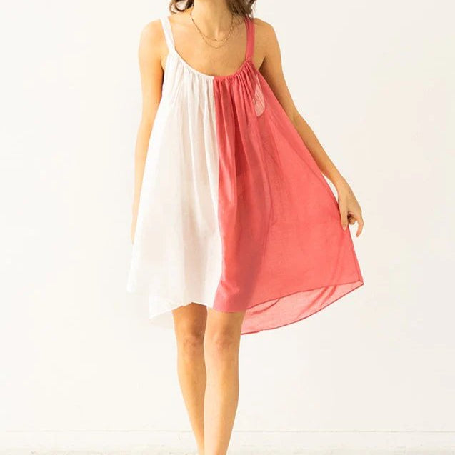 Tie Strap Babydoll - EVAMAIA