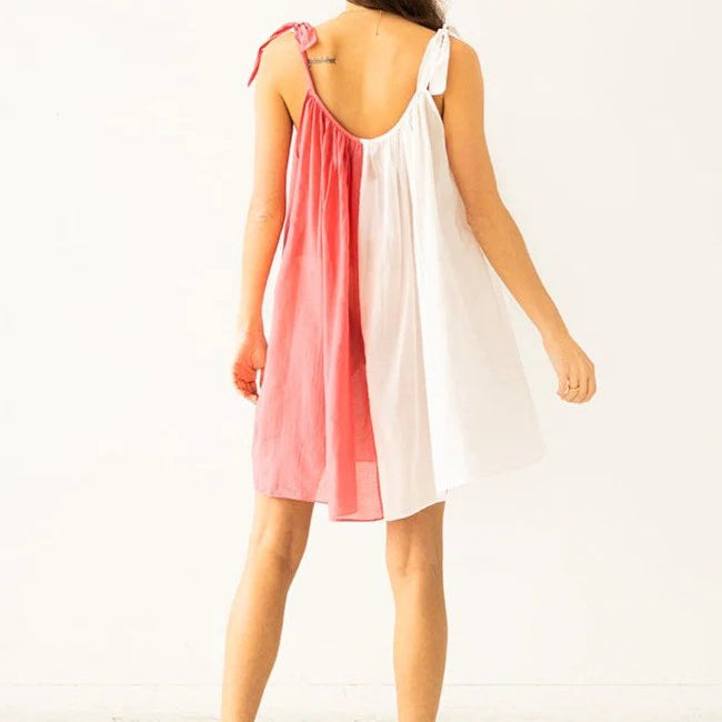 Tie Strap Babydoll - EVAMAIA