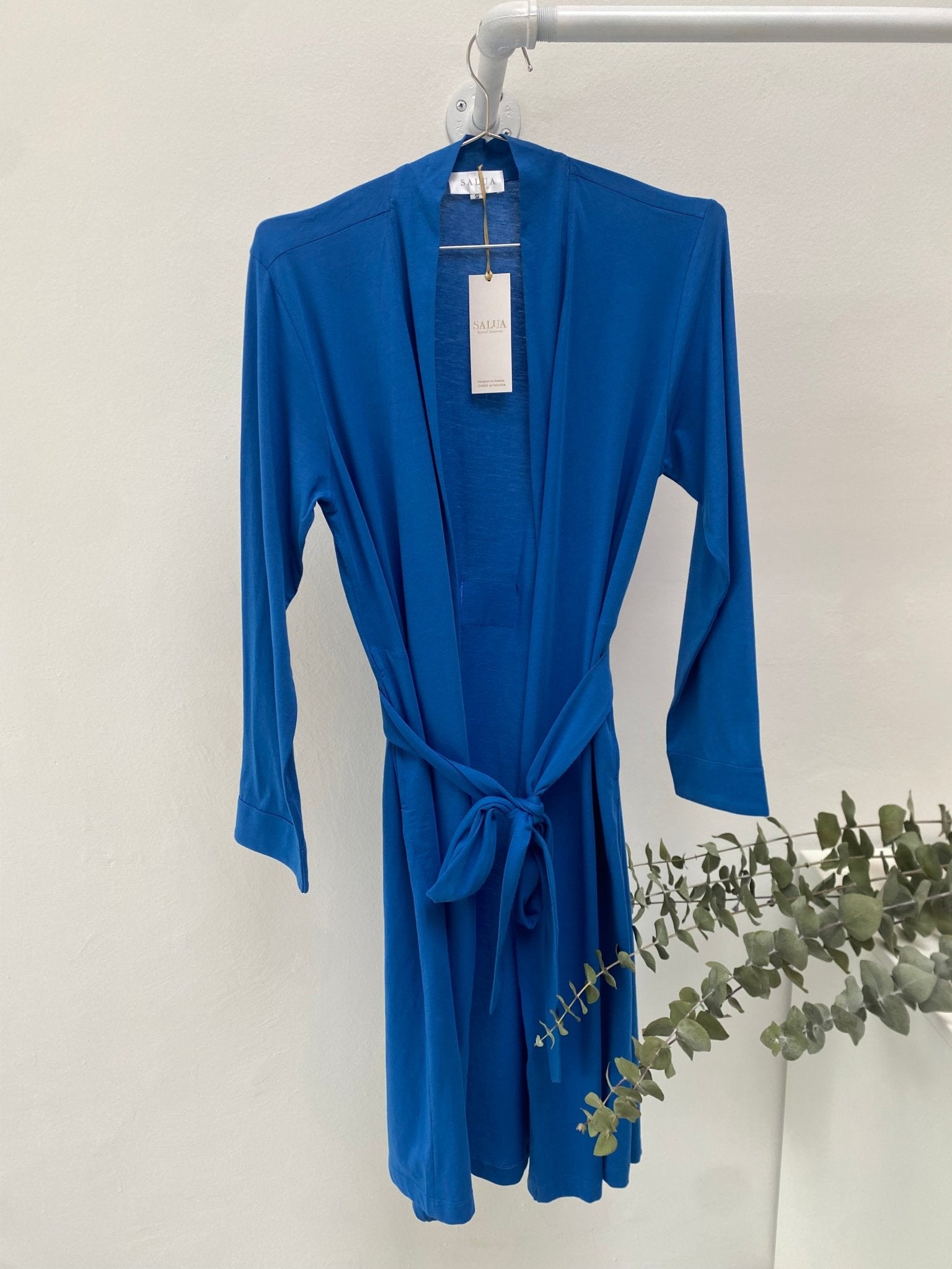 Travel Robe in Pima Cotton - EVAMAIA