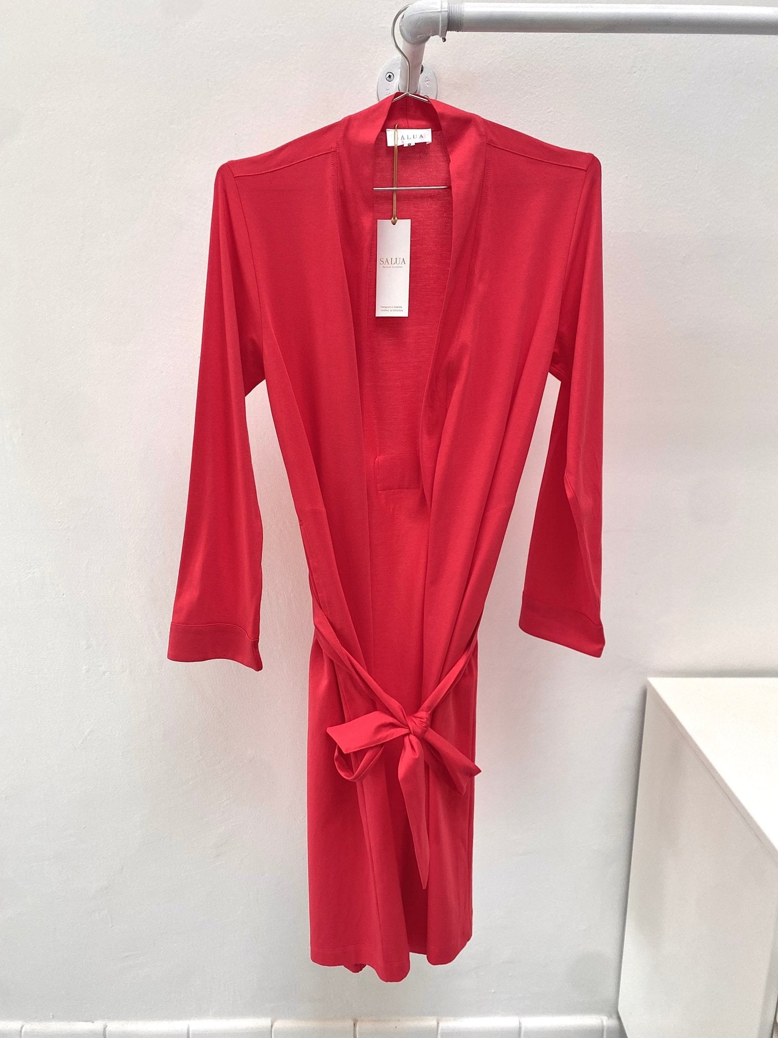 Travel Robe in Pima Cotton - EVAMAIA