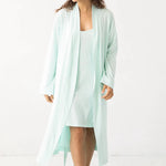 Travel Robe in Pima Cotton - EVAMAIA