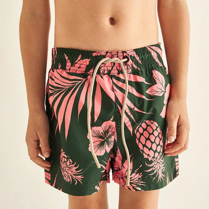 Tropical Swim Trunks for Kids - EVAMAIA
