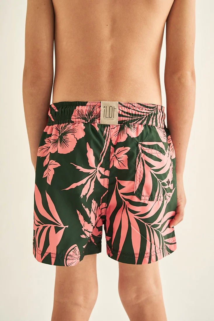 Tropical Swim Trunks for Kids - EVAMAIA
