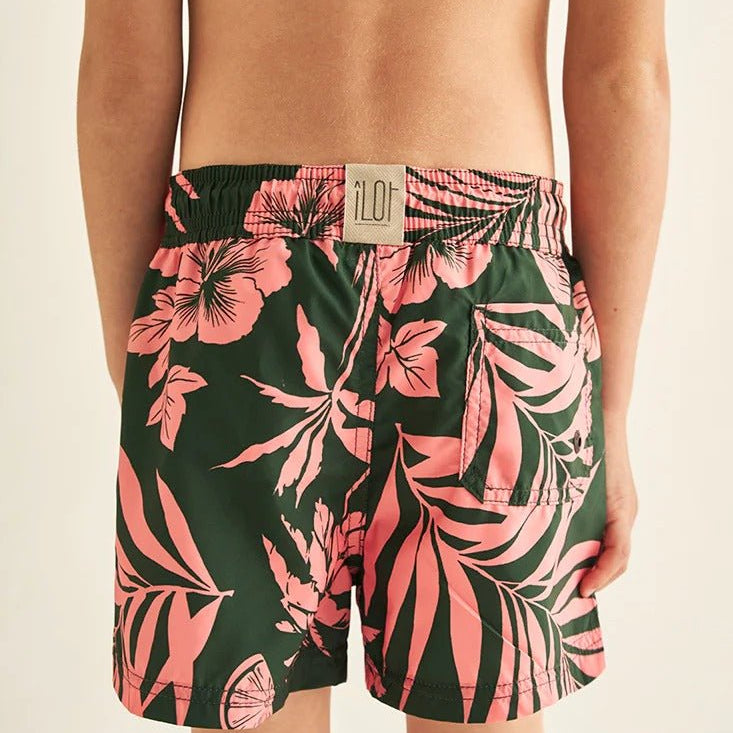 Tropical Swim Trunks for Kids - EVAMAIA