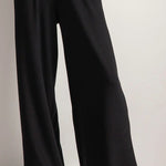 Wide Leg Pants with Pockets - EVAMAIA