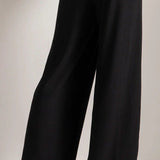 Wide Leg Pants with Pockets - EVAMAIA