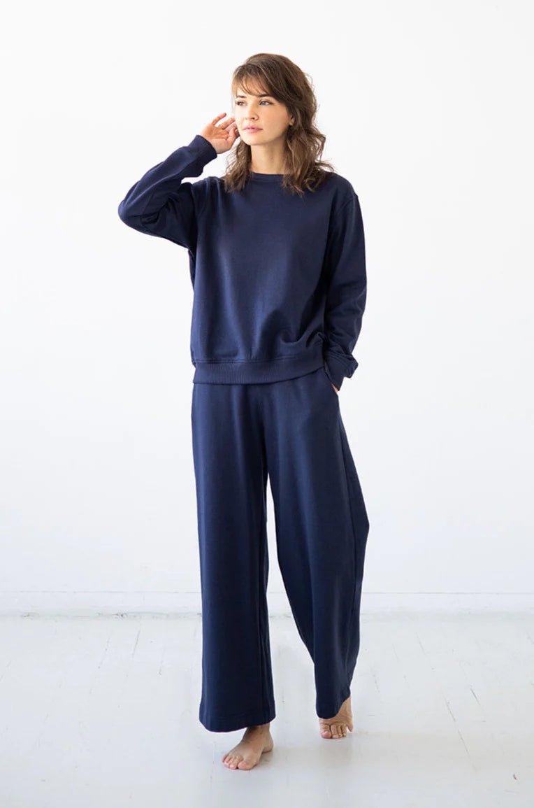 Wide Leg Sweatpants - EVAMAIA
