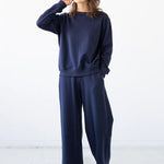 Wide Leg Sweatpants - EVAMAIA