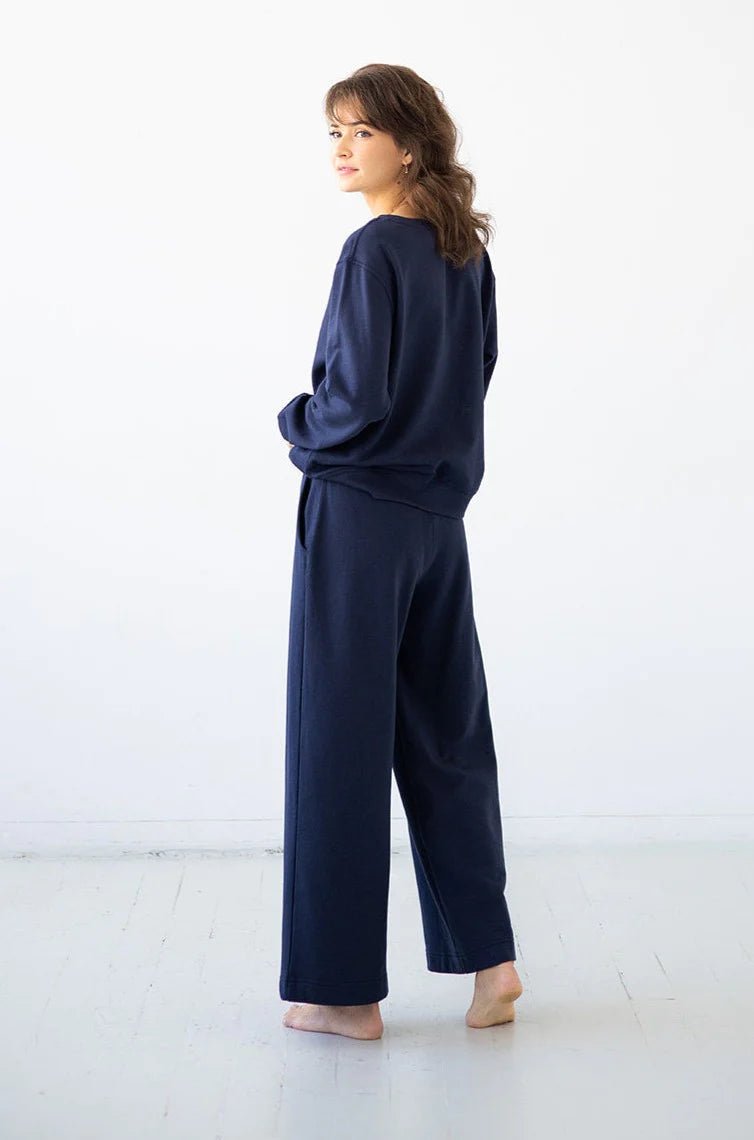 Wide Leg Sweatpants - EVAMAIA