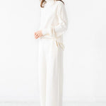 Wide Leg Sweatpants - EVAMAIA