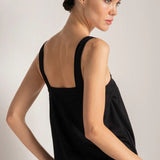 Wide Strap PJ Top with Soft Mesh Support - EVAMAIA